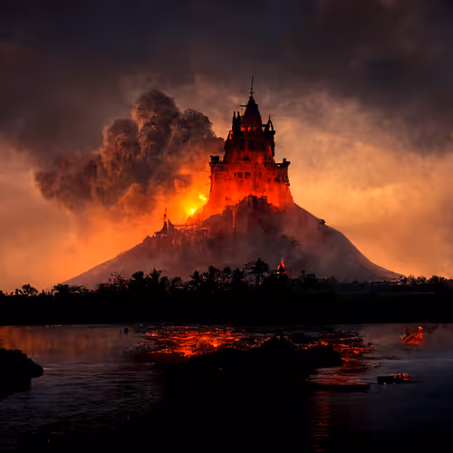 volcano Island