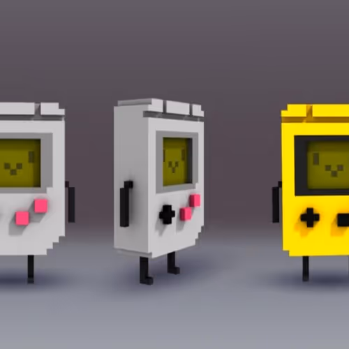 Voxel Art Animation