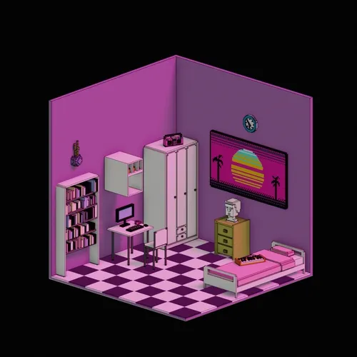 Voxel  Art Animation