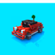 Voxel art truck club - old