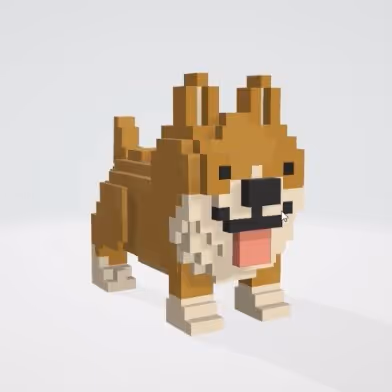 Voxel Space Shibes