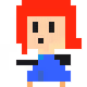 The walking girl