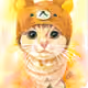 Water color kitty