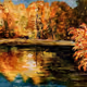 Watercolor autumn mood