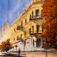 Watercolor City