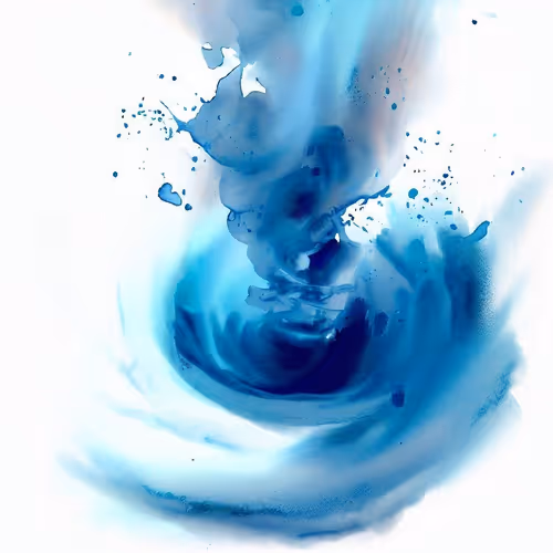 Watercolor Tornado  - Polygon