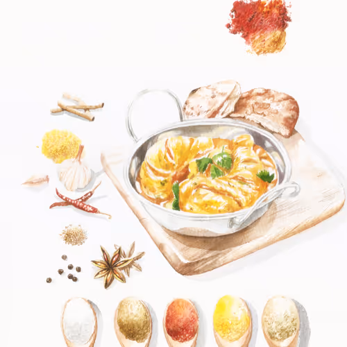 WatercolorThaifoods