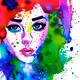 Watercolour Pop-Art Portraits
