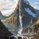 Waterfall_with_mountain