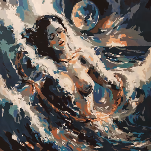 The Memory of Water on Canvas