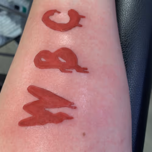 WBC (Wicked Bone Club) Tattoo