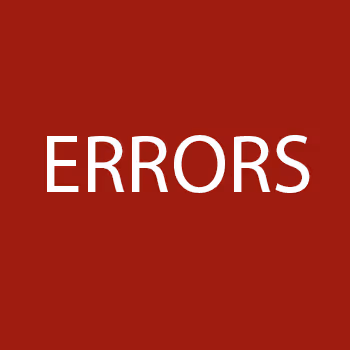 Websiteerrors