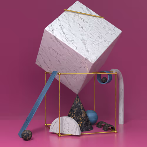 wood, gold and marble