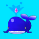 Whale Crypto cute