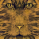 Whiskered Serenade: A Vibrant Ode to Feline Majesty