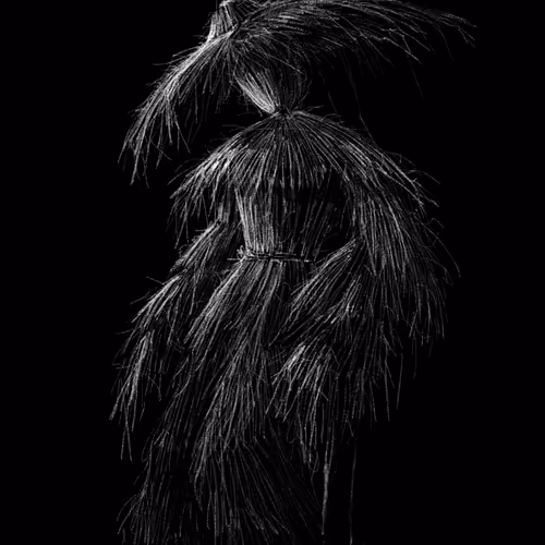 White scaredcrow - old