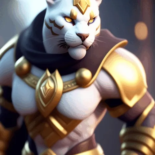 White Phanter & Loin Collection.