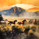 Wild Horses, American West