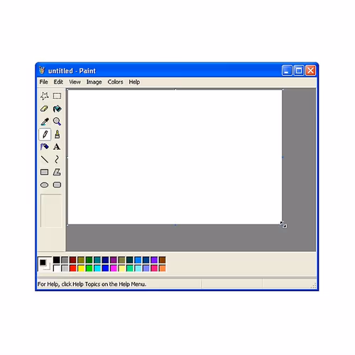 Windows XP Paint