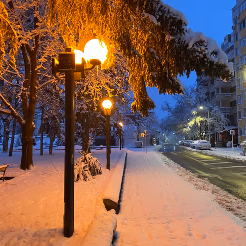 Winter in March