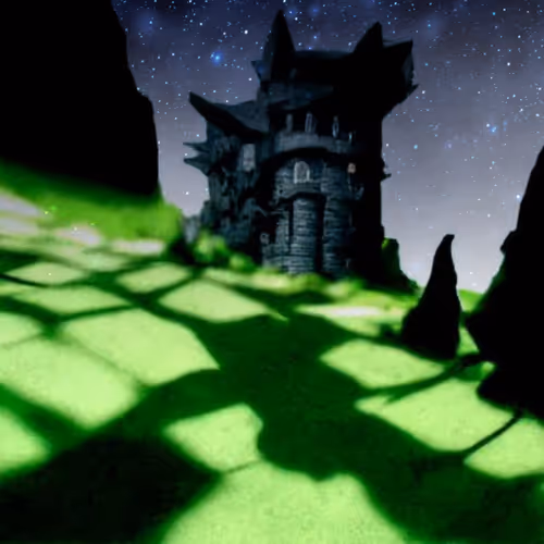 witch castle on the hill