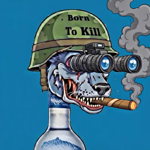 Wolf Bottle #12