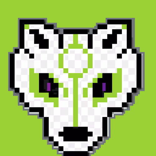 wolf pixel