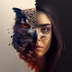 wolf woman F