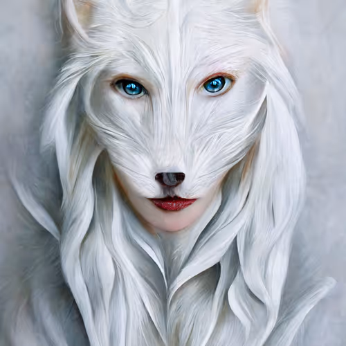 Part White Wolf : Part Woman 1.0