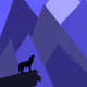 Wolves in the mountains