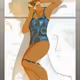 Woman in Blue V4 - old