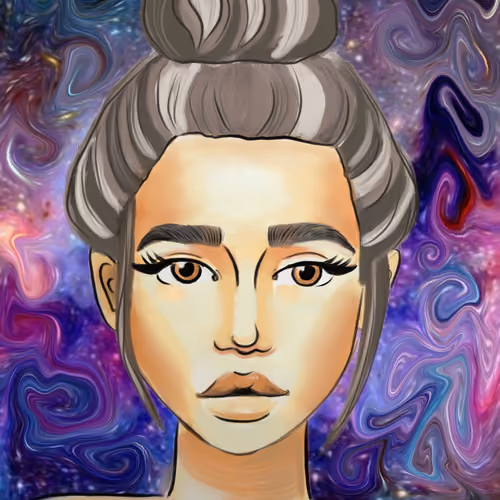 Woman in Space Sea