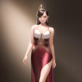 Women artworks in anime style