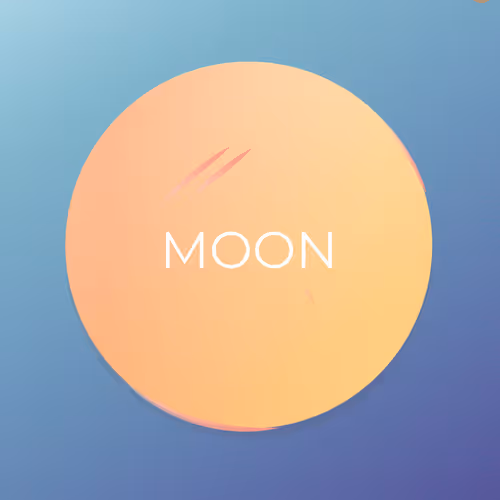 Women talking to the moon