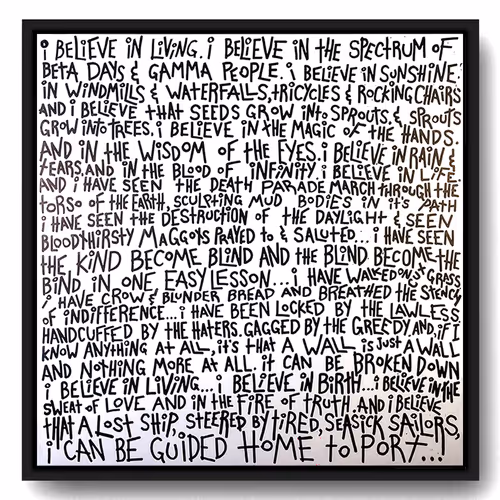 Words To Live By...