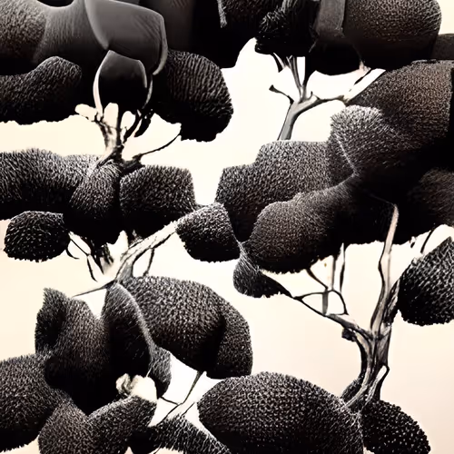 Works in black and white.