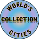 World's cities collection cards