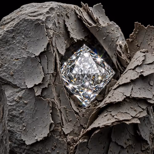 Wrapped Diamond Rocks
