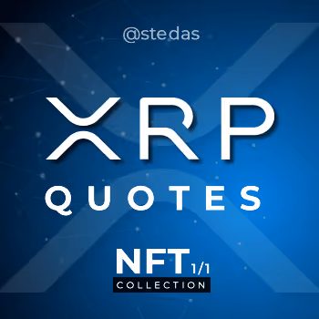 XRP & Ripple Quotes (unique NFTs, 1/1)