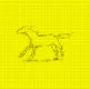 YELLOW EDITION horse-gif-cards