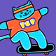 yep cat - old