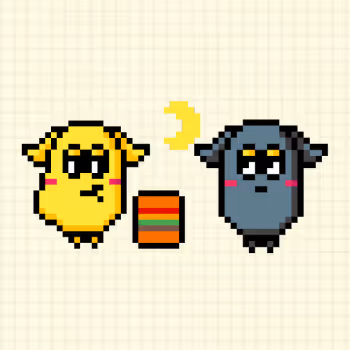 Yeri and Bli (Pixel Art Ver.)