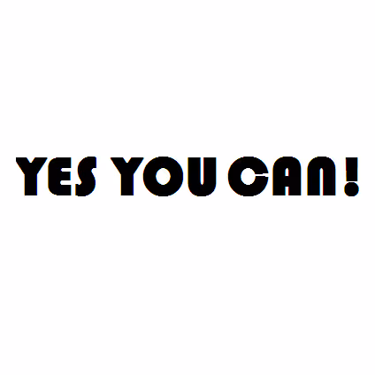 ''Yes You Can!'' QR Code for Help