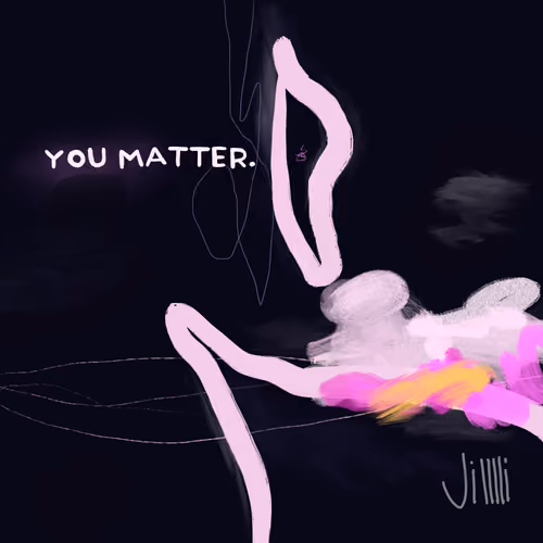"You Matter" Digital Art - old