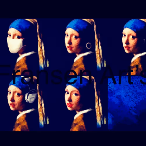 Johannes Vermeer 2.0 made by a 13th year old boy with a big wish!
