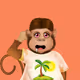Young monkey Club