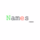 Names_