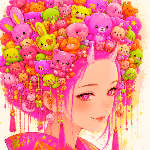 HARAJUKUNightParadeNeonColorDemons