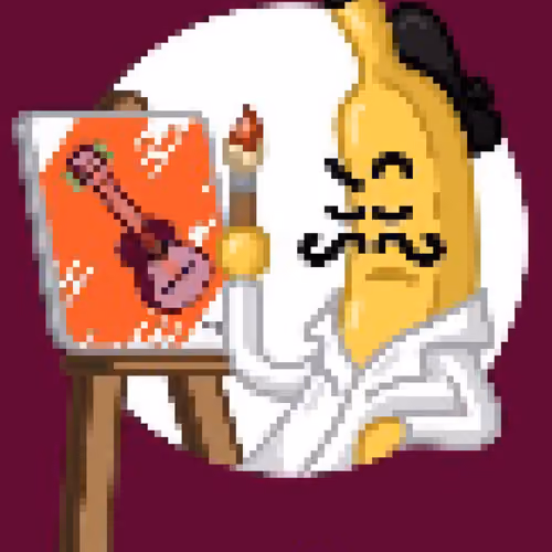 artistic banana - old