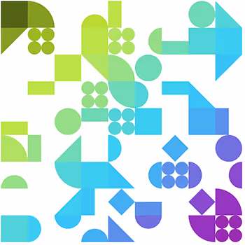 Bauhaus Geometric Shapes from Zazow